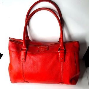KATE SPADE LEATHER SATCHEL